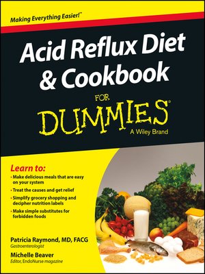cover image of Acid Reflux Diet and Cookbook For Dummies